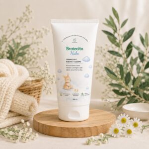 crema facial hidratante bebes